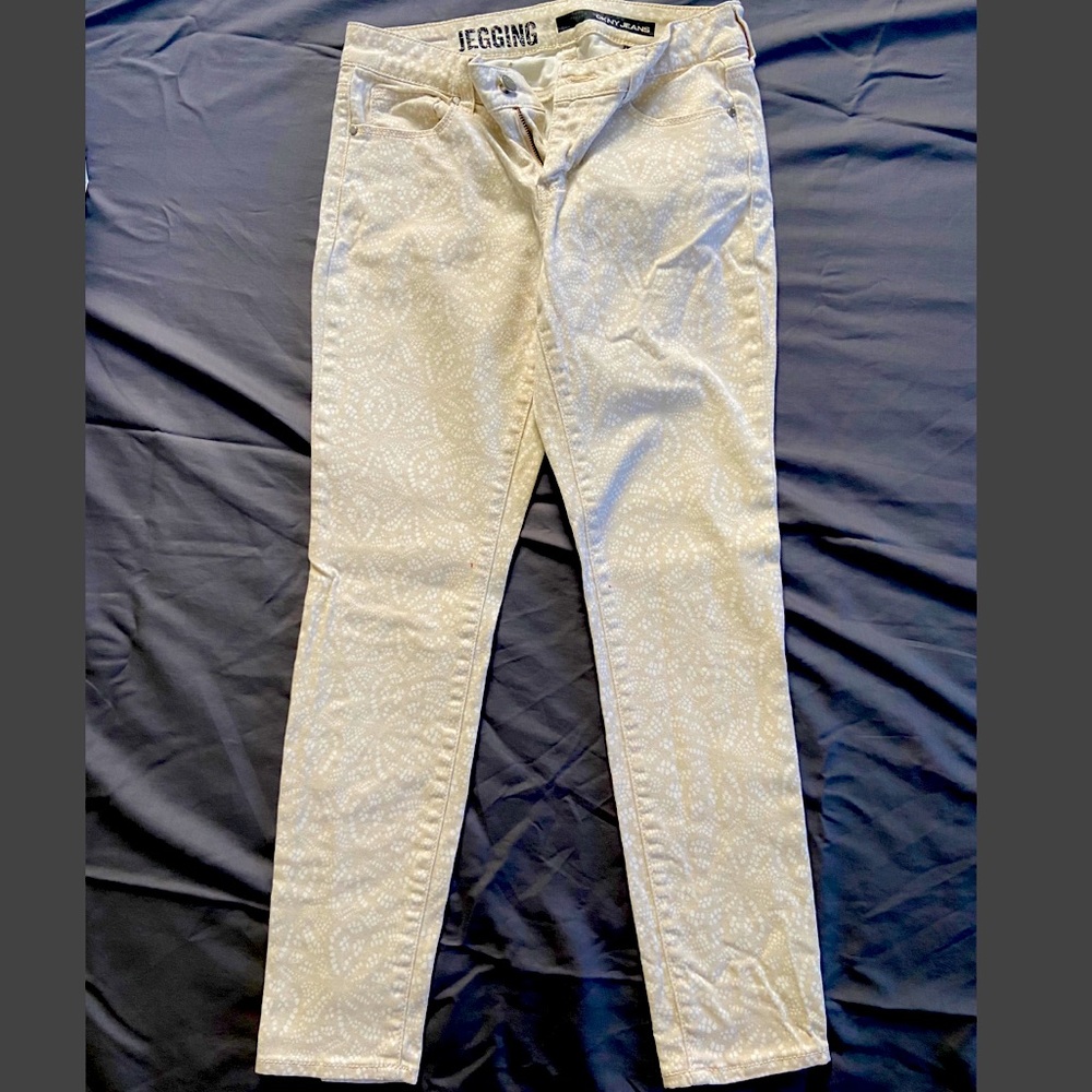 Women’s DKNY Patterned Jean Jeggings - Size 2